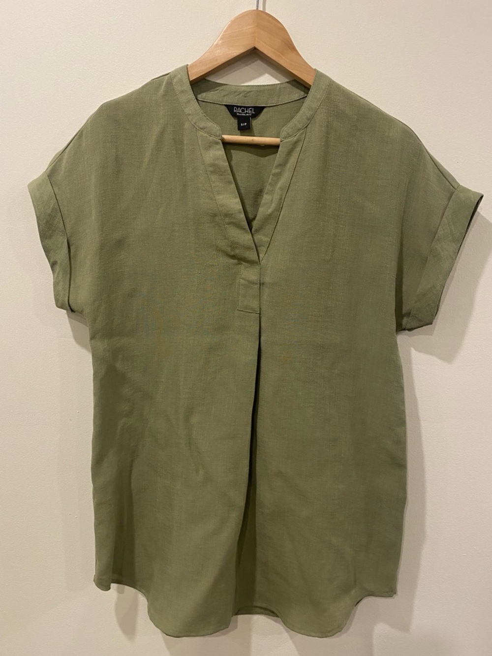 jade green blouse RACHEL Rachel Roy